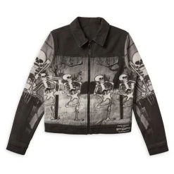 Disney The Skeleton Dance Denim Jacket For Adults