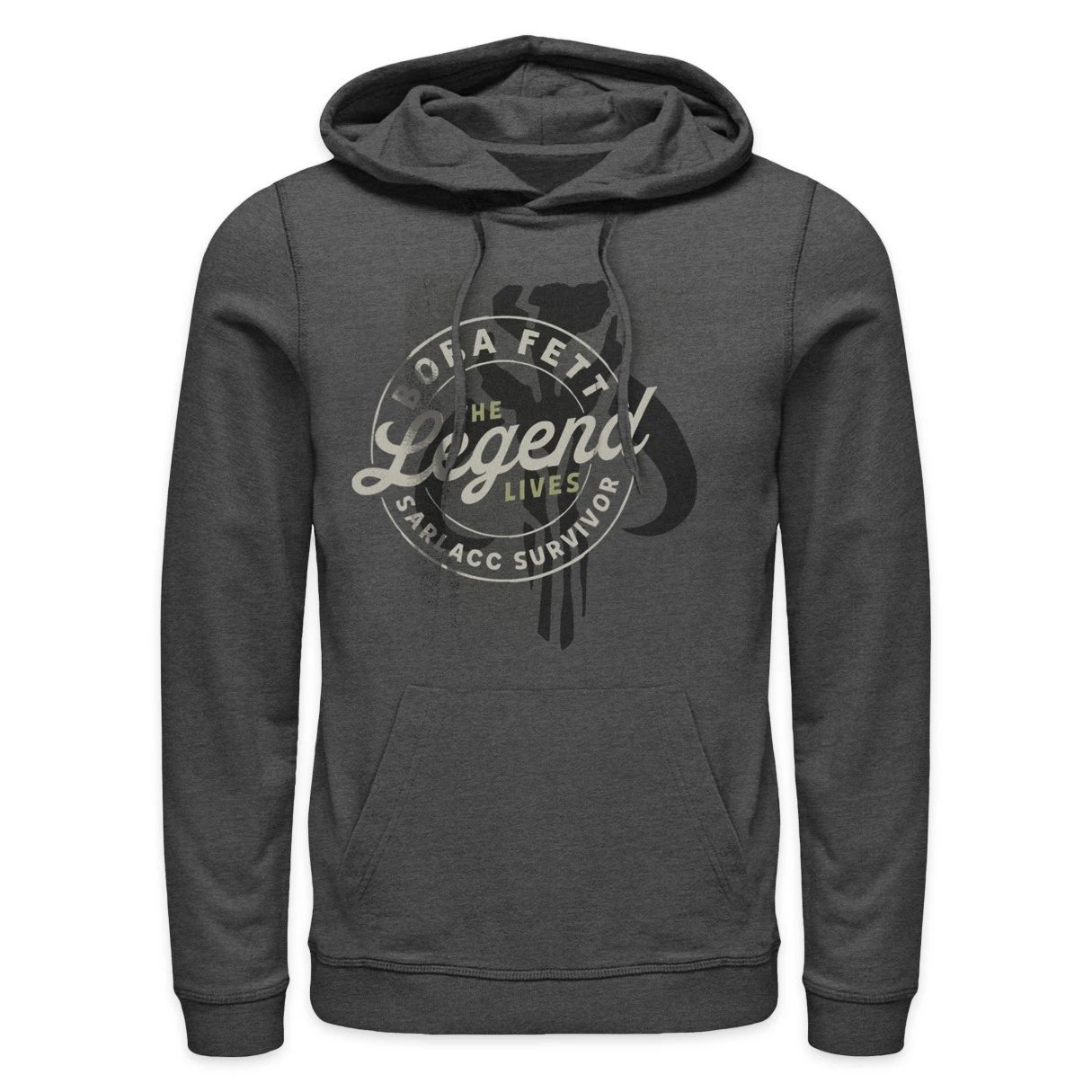 Disney Boba Fett ''The Legend Lives'' Pullover Hoodie For Adults – Star Wars