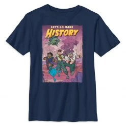 Disney Strange World ''Let's Go Make History'' T-Shirt For Kids