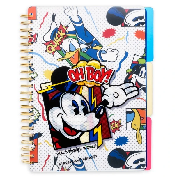 Disney Mickey Mouse And Friends Notebook And Stationery Set