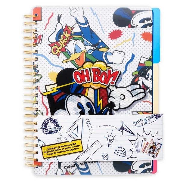 Disney Mickey Mouse And Friends Notebook And Stationery Set - Image 4