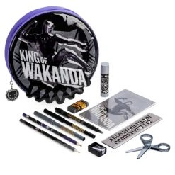 Disney Black Panther Zip-Up Stationery Kit