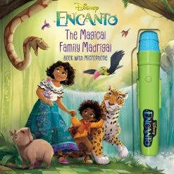 Disney Encanto: The Magical Family Madrigal Book With Microphone