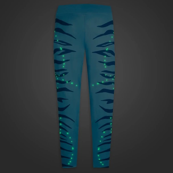 Disney Na'vi Glow-in-the-Dark Leggings For Adults – Pandora – The World Of Avatar - Image 4