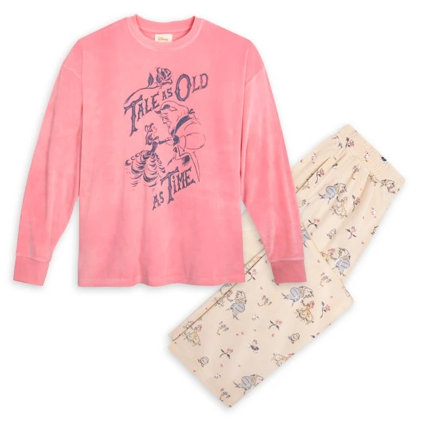 Disney Beauty And The Beast Sleep Set For Adults By Munki Munki