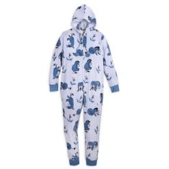 Disney Eeyore Sleep Romper For Adults By Munki Munki