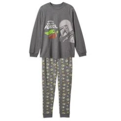 Disney Grogu And Din Djarin Pajama Set For Adults – Star Wars: The Mandalorian