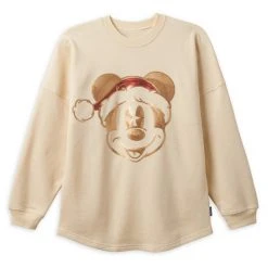 Disney Mickey Mouse Sequined Holiday Spirit Jersey For Adults