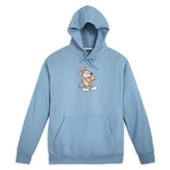 Disney Mickey Mouse Genuine Mousewear Pullover Hoodie For Adults - Blue