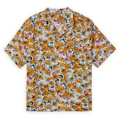 Disney Ducks Woven Shirt For Adults