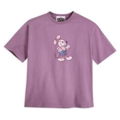 Disney Mickey Mouse Genuine Mousewear T-Shirt For Women – Plum