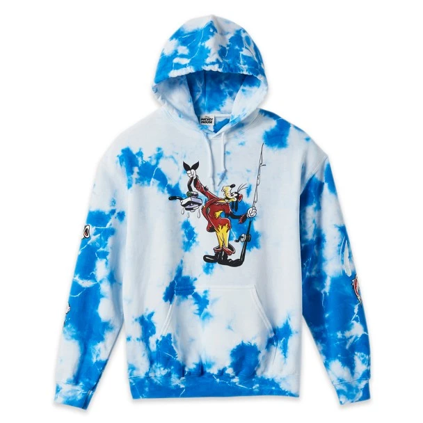 Disney Goofy ''How To Fish'' Pullover Hoodie For Adults