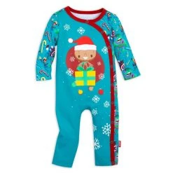 Disney Marvel Christmas Stretchie Sleeper For Baby