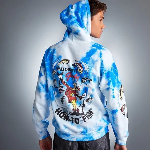 Disney Goofy ''How To Fish'' Pullover Hoodie For Adults - Image 3