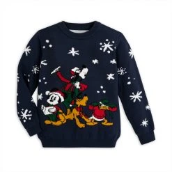 Disney Mickey Mouse And Friends Holiday Sweater For Kids