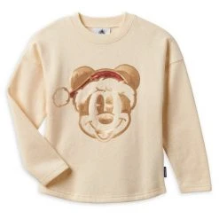 Disney Mickey Mouse Sequined Holiday Spirit Jersey For Kids
