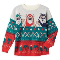 Disney Ewok Christmas Sweater For Kids By Spirit Jersey – Star Wars