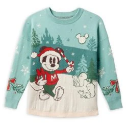 Disney Mickey Mouse Holiday Spirit Jersey Sweater For Kids