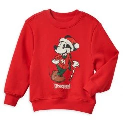 Mickey Mouse Holiday Pullover Sweatshirt For Kids – Disneyland