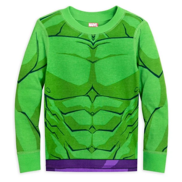 Disney Hulk Costume PJ PALS For Kids - Image 2