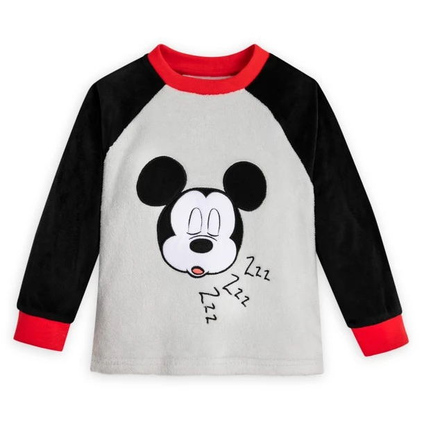 Disney Mickey Mouse Pajamas And Pillow Set For Kids - Image 3