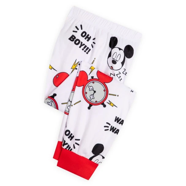 Disney Mickey Mouse Pajamas And Pillow Set For Kids - Image 4