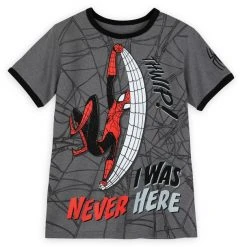 Disney Spider-Man Ringer T-Shirt For Boys