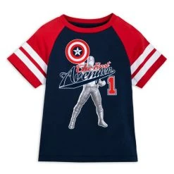 Disney Captain America Athletic T-Shirt For Kids