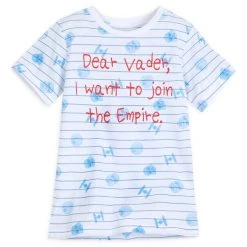 Disney Darth Vader Striped T-Shirt For Kids – Star Wars